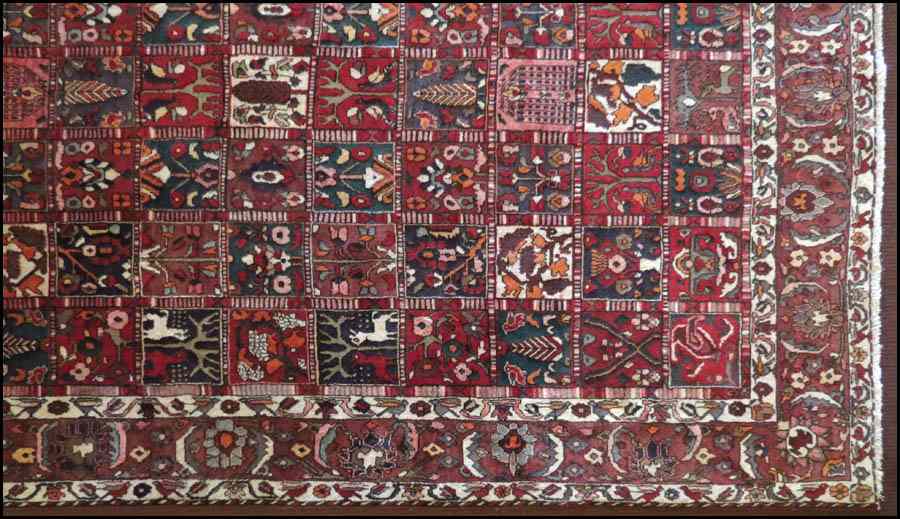 Appraisal: BAKHTIARI CARPET ' x ' Condition No Specific Condition Recorded