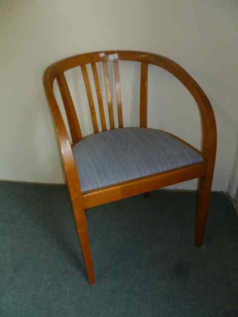 Appraisal: A COLLECTION OF FIVE VARIOUS RAIL BACK CHAIRS including a