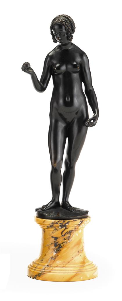 Appraisal: After Conrad Meit German th century eve Bronze dark brown