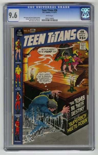 Appraisal: Teen Titans CGC D C Comics - Bob Haney and