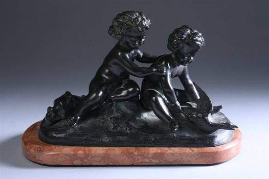 Appraisal: AFTER CLAUDE MICHEL KNOWN AS CLODION French - Playful Putto