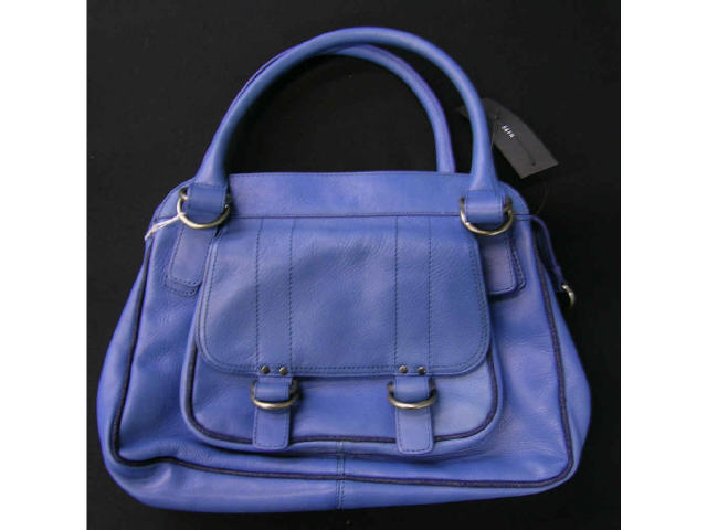 Appraisal: Lake Blue leather Marc Jacobs handbag with retail tag still