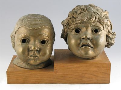 Appraisal: Sir Jacob Epstein - Two busts of Ann Freud as