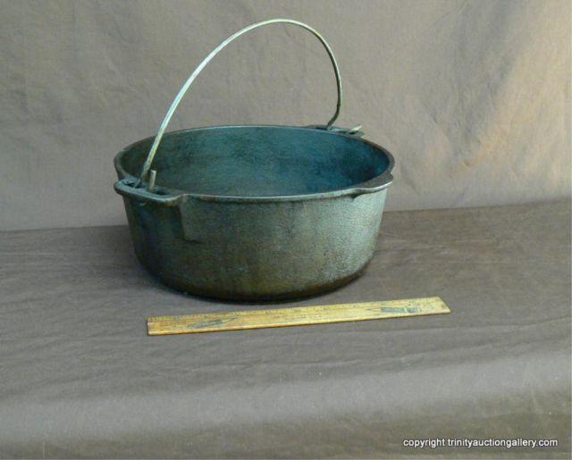 Appraisal: Wagner Cast Iron Quart Dutch Oven - Marked Original USA