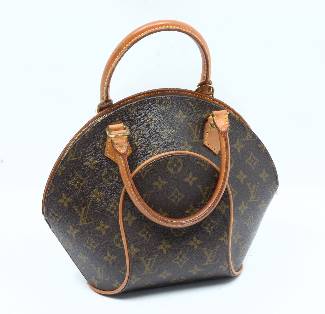 Appraisal: LOUIS VUITTON MONOGRAM ECLIPSE HAND BAG Louis Vuitton monogram eclipse