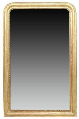 Appraisal: Large French Charles X mirror th c having molded frame