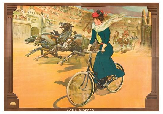 Appraisal: SPEARER ArthurEASE SPEED lithograph in colors c condition B printed