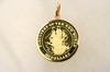 Appraisal: PENDANT - Bahamas gold coin in a K gold frame