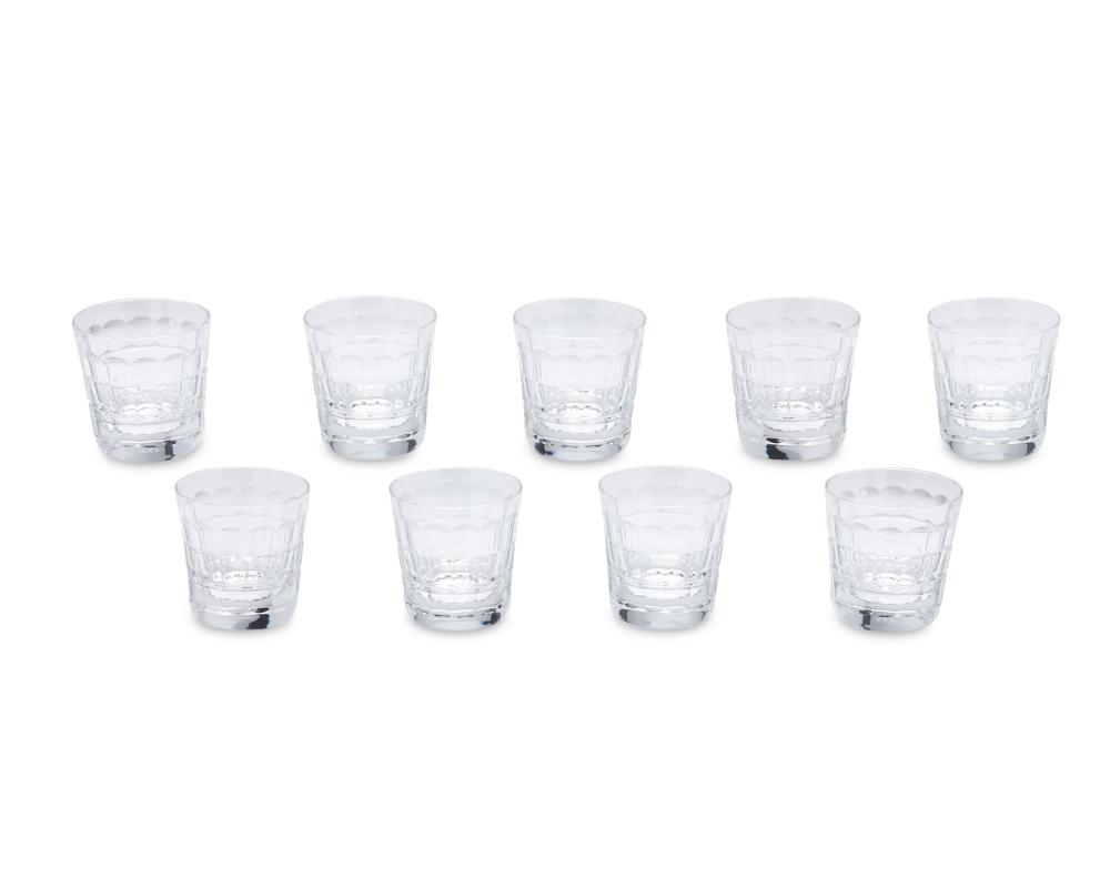 Appraisal: A set of Baccarat Charmes crystal barware Circa - Each