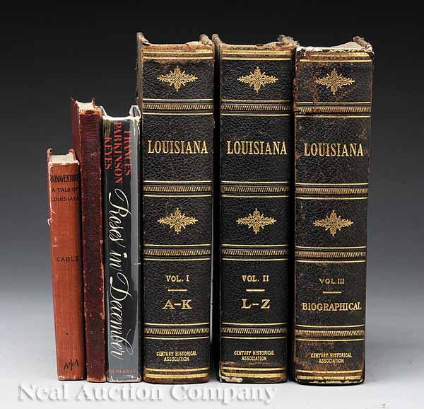 Appraisal: LOUISIANA BOOKS Louisiana volumes published by Century Historical Association The