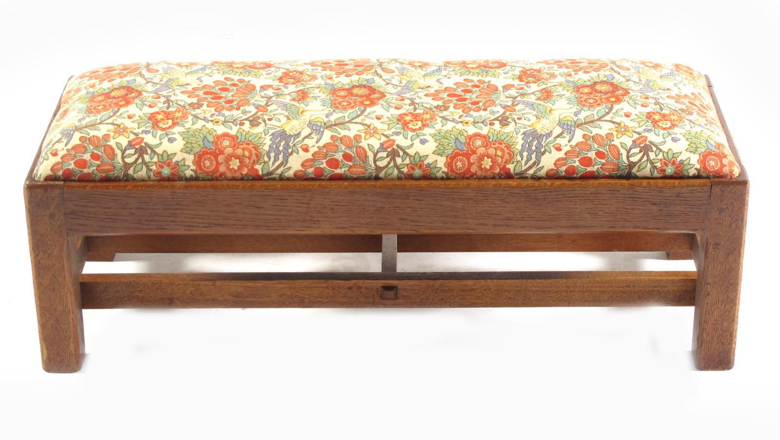 Appraisal: A Cotswold School low foot stool