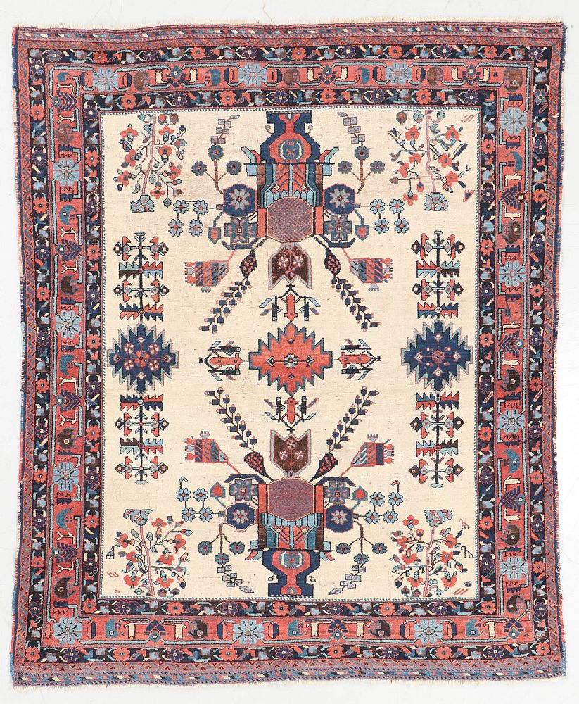 Appraisal: Antique Afshar Rug Persia ' '' x ' '' Antique