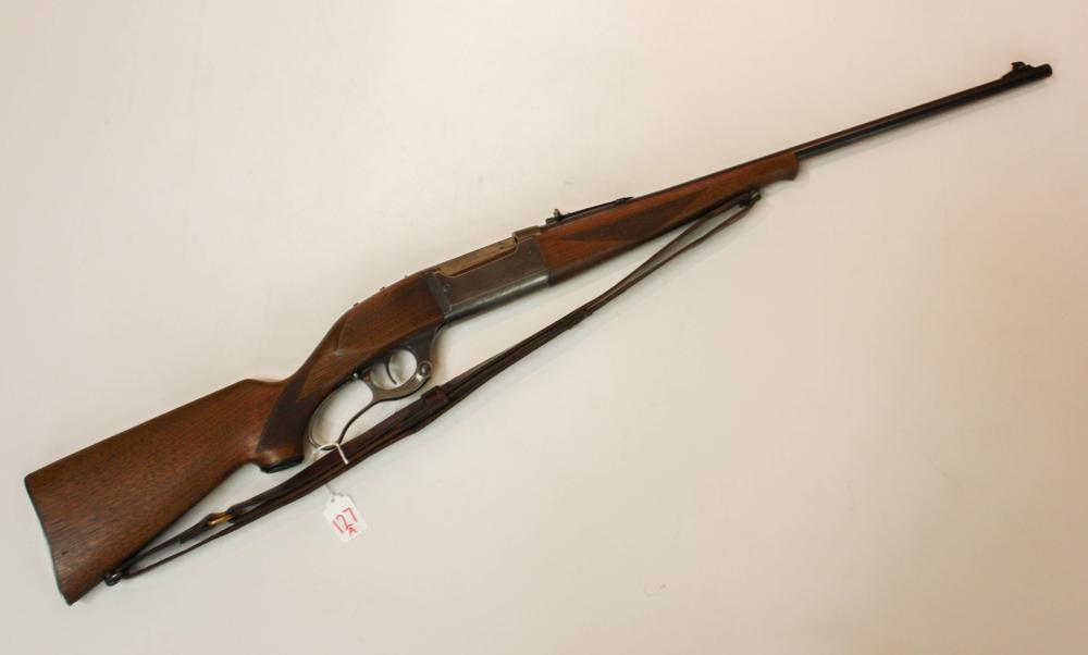 Appraisal: SAVAGE MODEL LEVER ACTION RIFLE Savage caliber round barrel blued