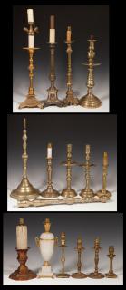 Appraisal: Group of Fifteen Pieces of French Lighting th a Group