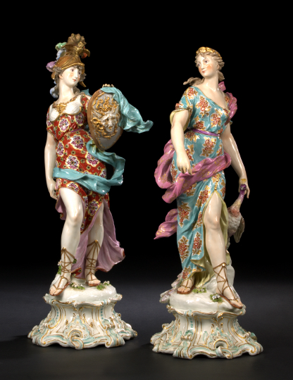 Appraisal: Fine Large and Rare Pair of Edme Samson Paris Porcelain