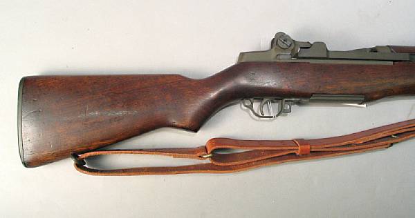 Appraisal: A U S Springfield M semi-automatic rifle Serial no caliber