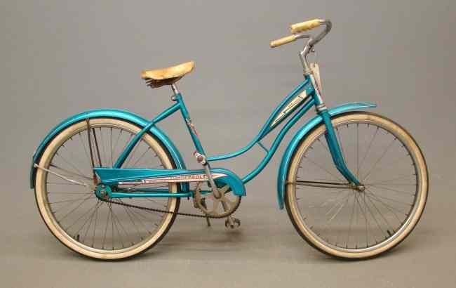 Appraisal: c Columbia ''Thunderbolt'' girls middleweight bicycle Original unrestored good cond