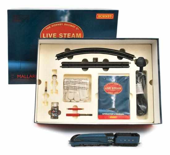 Appraisal: Hornby Gauge Live Steam Mallard Train Set containing - -