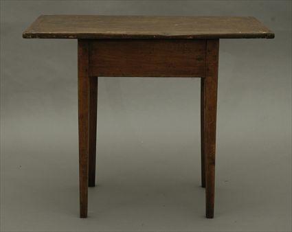 Appraisal: Continental Provincial Side Table x x in