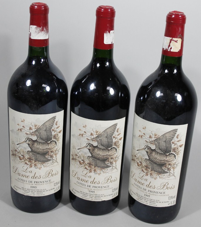 Appraisal: A L bottle of La Dame Des Bais French red