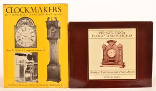 Appraisal: vols Books on Pennsylvania Clocks Gibbs Penna Clocks and Watches