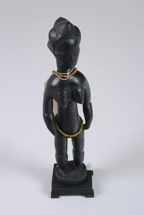 Appraisal: BAULE MATERNITY FIGURE AND GHANA MATERNITY DOLL