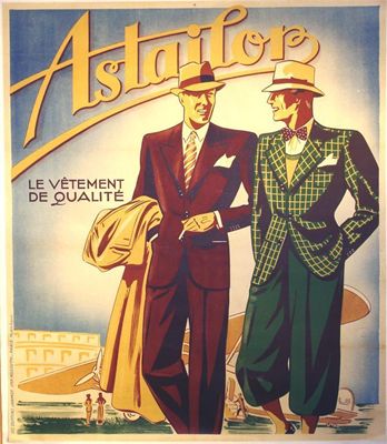 Appraisal: Astailor' a French advertising poster published by Les Editions Janmot