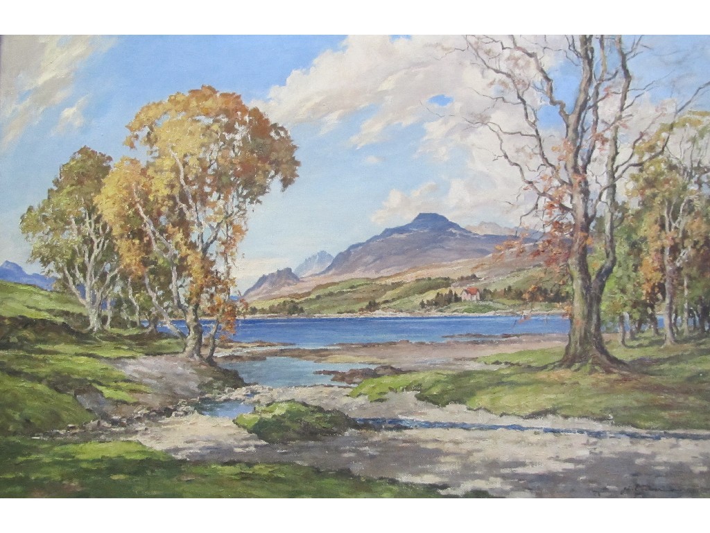 Appraisal: JOHN COCHRAN TH CENTURY THE HILLS OF ARGYLL FROM THE