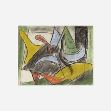 Appraisal: Joseph Meierhans UNTITLED pastel and charcoal on paper h w