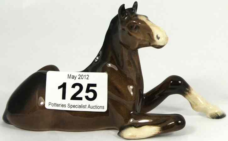 Appraisal: Beswick Shire Foal Lying