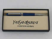 Appraisal: Yves Saint Laurent A boxed YSL Paris ballpoint pen