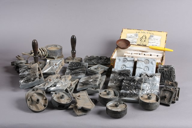 Appraisal: Lot of approximately metal molds by various manufacturers together with