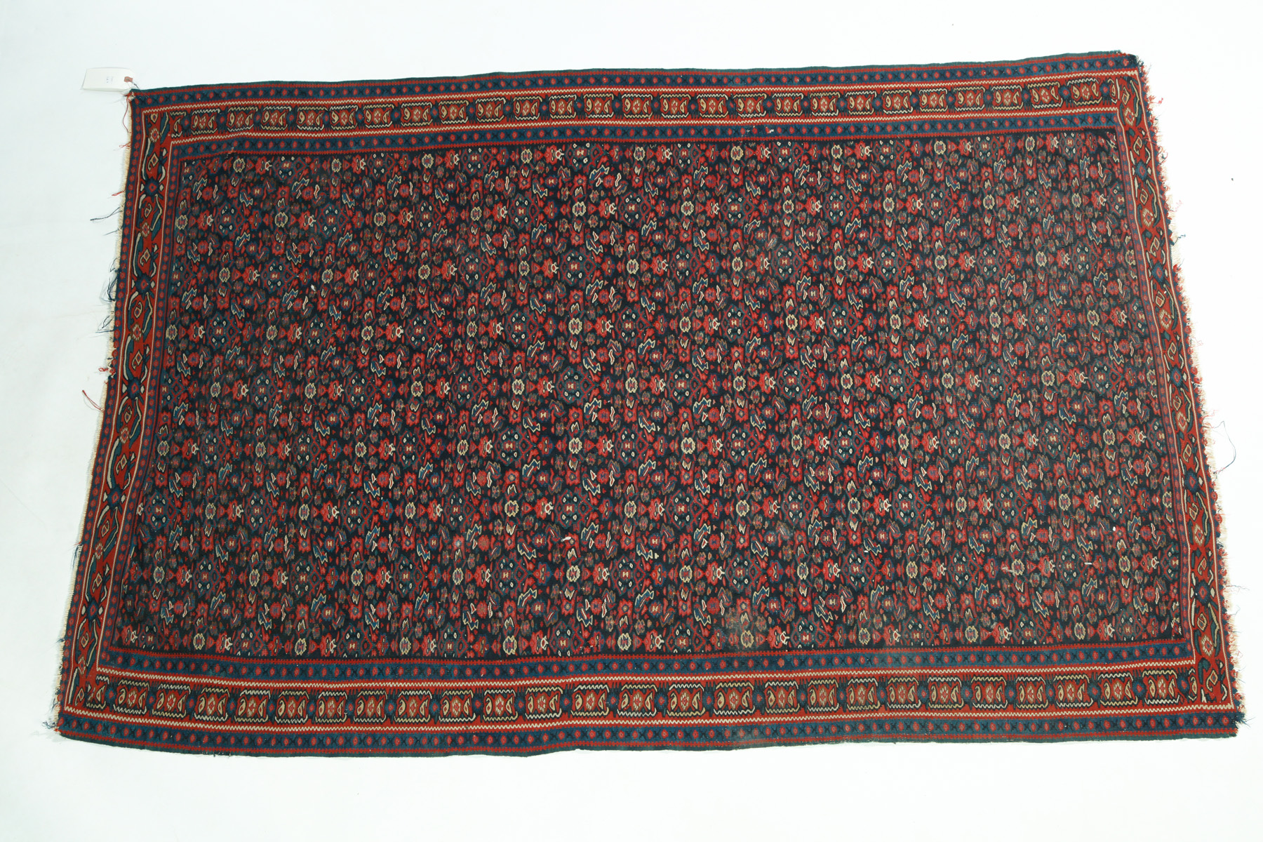 Appraisal: HANDMADE KILIM ARIA RUG Asian nd quarter th century Wool