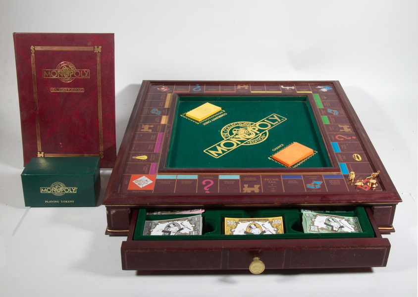 Appraisal: FRANKLIN MINT MONOPOLY GAME The Collector's Edition of Monopoly by