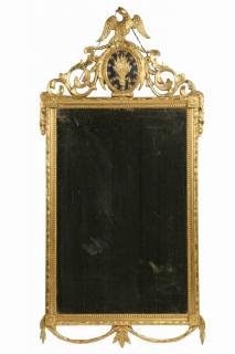 Appraisal: IMPORTANT FRENCH MIRROR FOR THE AMERICAN MARKET Early Federal Period