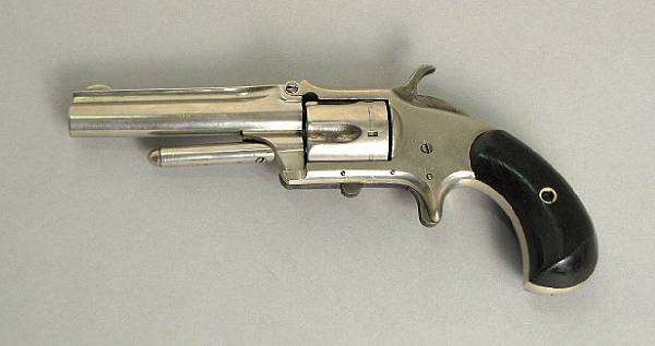 Appraisal: A Deringer caliber revolver Serial no caliber - inch barrel