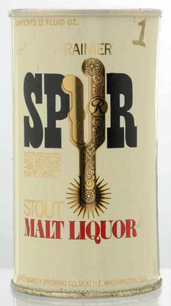 Appraisal: Spur Stout Malt Liquor Pull Tab Beer Can - or