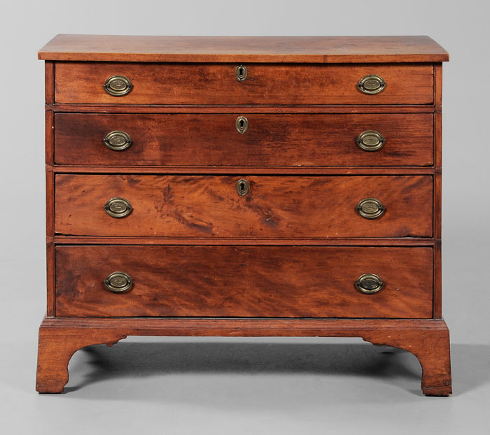 Appraisal: American Federal Chest of Drawers New England late th early