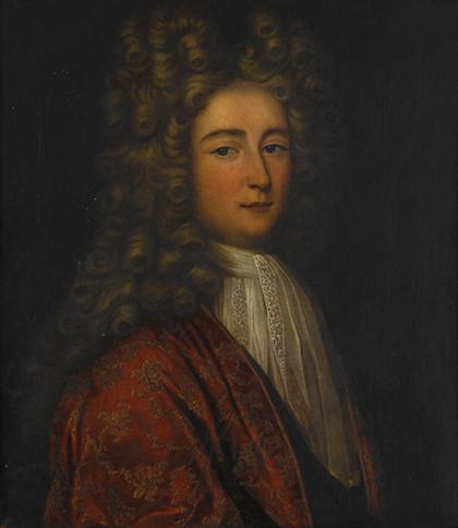 Appraisal: CIRCLE OF SIR GODFREY KNELLER british - PORTRAIT OF A