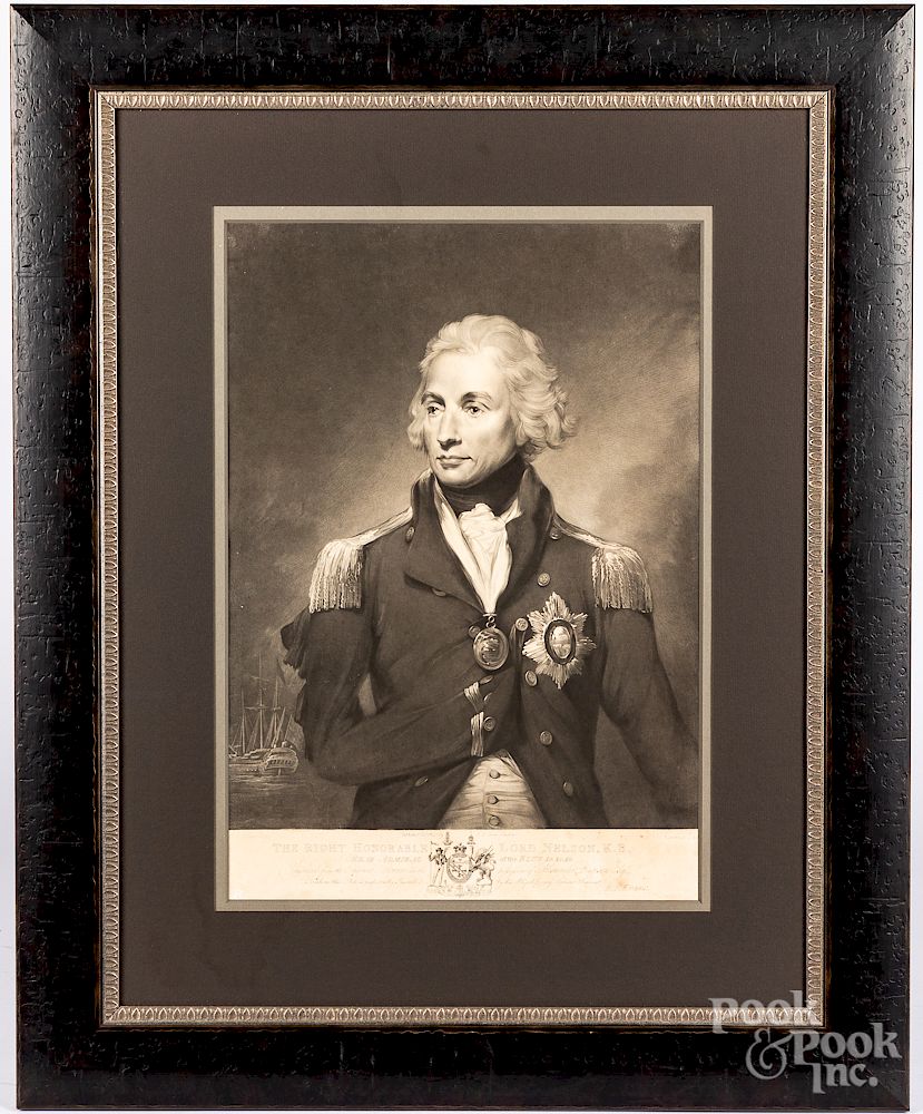 Appraisal: After Lemuel Francis Abbott mezzotint Exclusive on Bidsquare After Lemuel