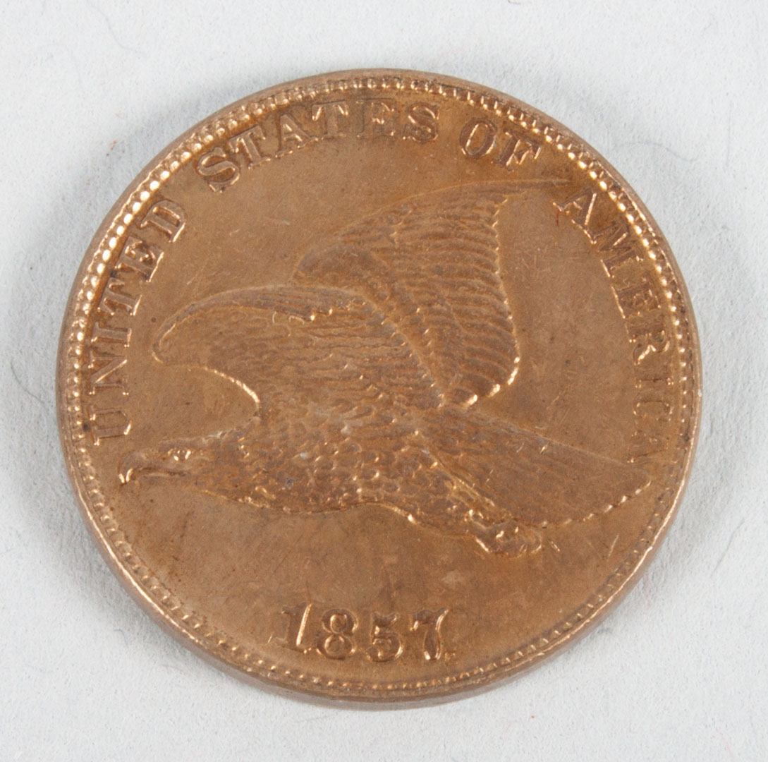 Appraisal: United States Flying Eagle cent AU-