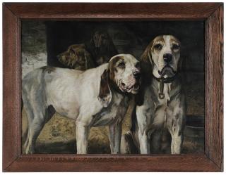 Appraisal: After Henry Rankin Poore Pennsylvania Connecticut - Bear Dogs published