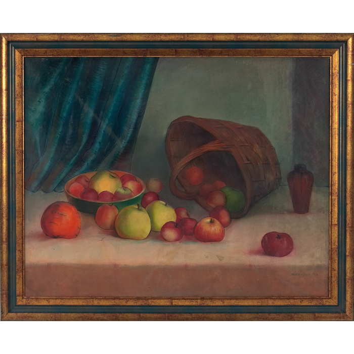 Appraisal: Seweryn Szrejer Polish - ''Still Life '' oil on canvas