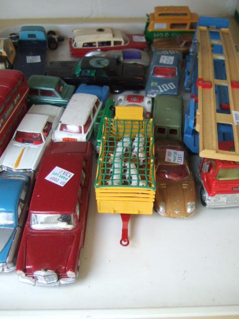 Appraisal: A quantity of die-cast vehicles mainly Dinky and Corgi including