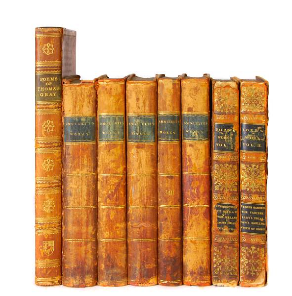 Appraisal: Bindings--Literature vols incl Milton John Works L vols vo Calf