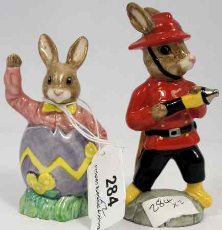 Appraisal: Royal Doulton Bunnykins Fireman exclusive to Pascoe DB and Easter