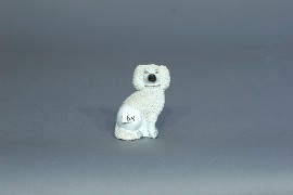 Appraisal: A Staffordshire figure of a poodle