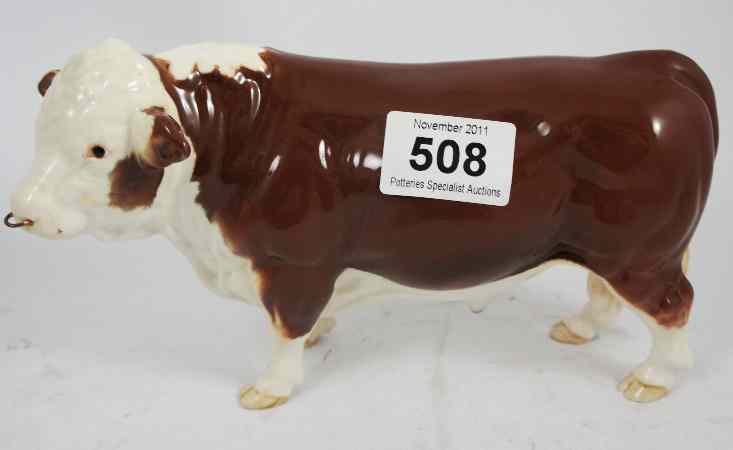 Appraisal: Beswick Polled Hereford Bull