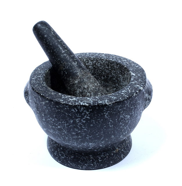 Appraisal: A marble pestle and mortar cm