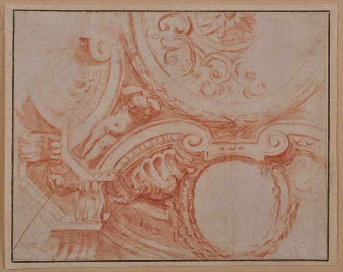 Appraisal: FRENCH AND ITALIAN SCHOOL GROUP OF ARCHITECTURAL DETAILS AND DECORATIONS